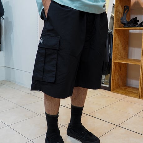 STEEZ NYLON BAGGY SHORTS