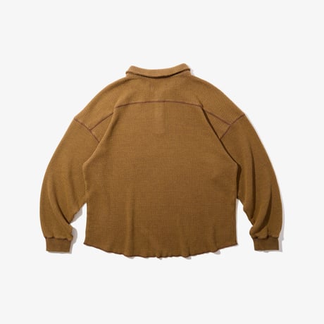 DIASPOLA  WAFFLE L/S POLO