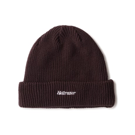 HELLRAZOR  SMALL TM LOGO COTTON BEANIE