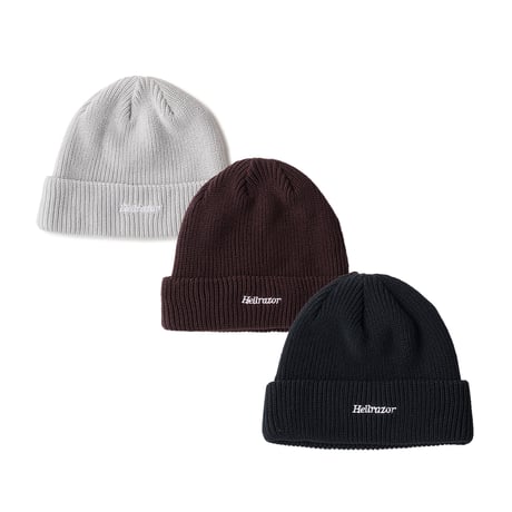 HELLRAZOR  SMALL TM LOGO COTTON BEANIE