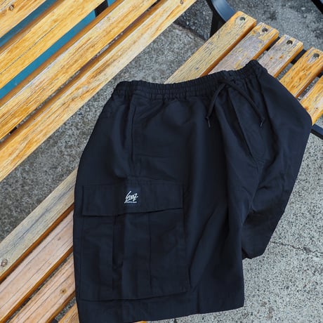 STEEZ NYLON BAGGY SHORTS