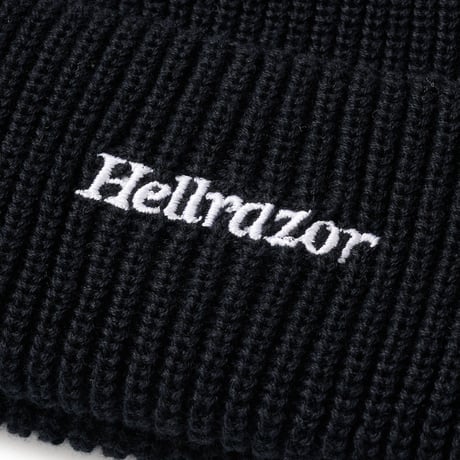 HELLRAZOR  SMALL TM LOGO COTTON BEANIE