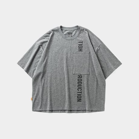 TIGHTBOOTH  STRAIGHT UP S/S T-SHIRT - Charcoal
