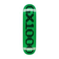 GX1000 OG LOGO BLUR GREEN DECK -8.125
