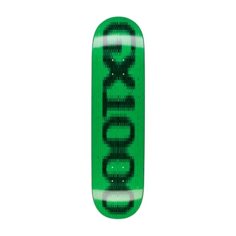 GX1000 OG LOGO BLUR GREEN DECK -8.125