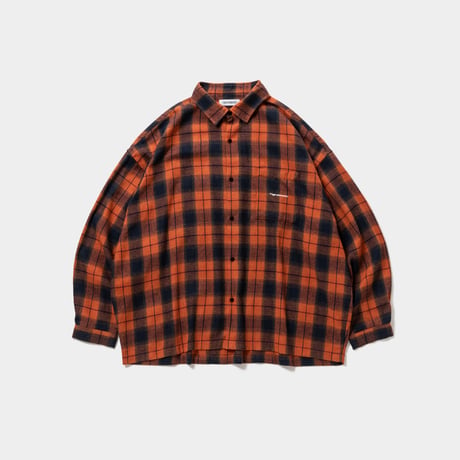 TIGHTBOOTH  PLAID FLANNEL L/S SHIRT