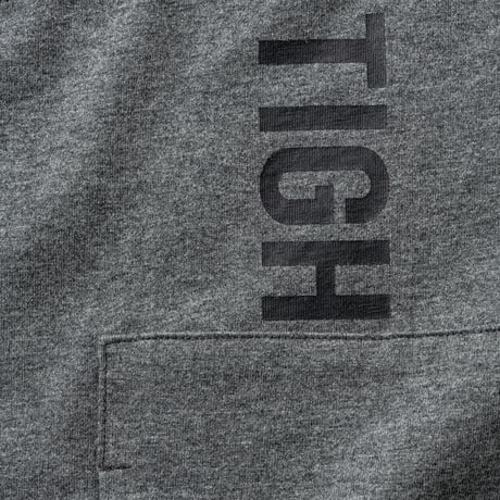 TIGHTBOOTH  STRAIGHT UP S/S T-SHIRT - Charcoal