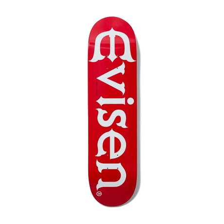 EVISEN.  EVI-LOGO RED DECK - 8.25
