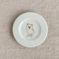 白柴豆皿