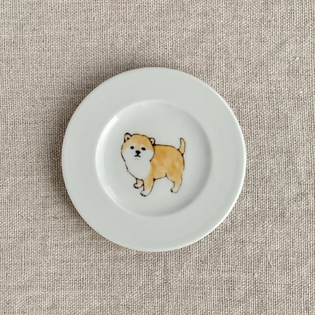 パピー柴豆皿