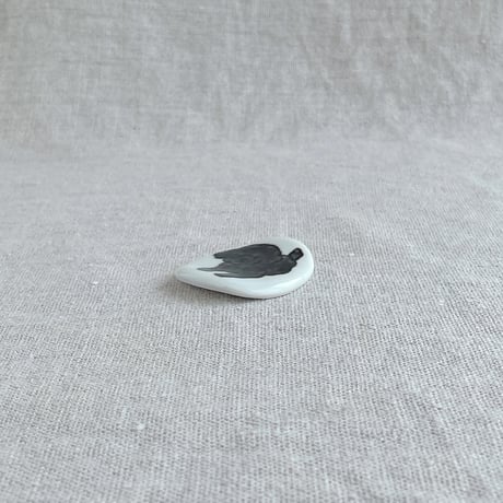 箸置き　トイプードル（黒）