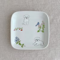 マルチーズパン皿（小）