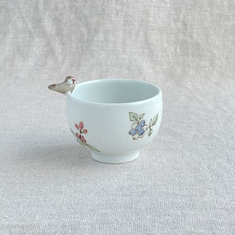 【限定商品】シナモン文鳥ぐい呑み