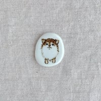 箸置き　チワワ（チョコタン）