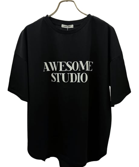 minkchair　ミンクチェアー　シルケットフロッキープリントTEE　35620