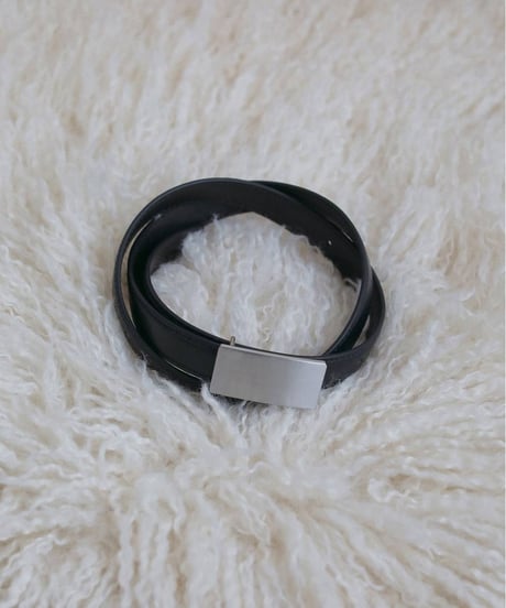 anuke アンヌーク　Reversible Thin Belt　62621031