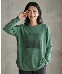 AnnaKerryアンナケリープリント　長袖Ｔシャツ　56264904