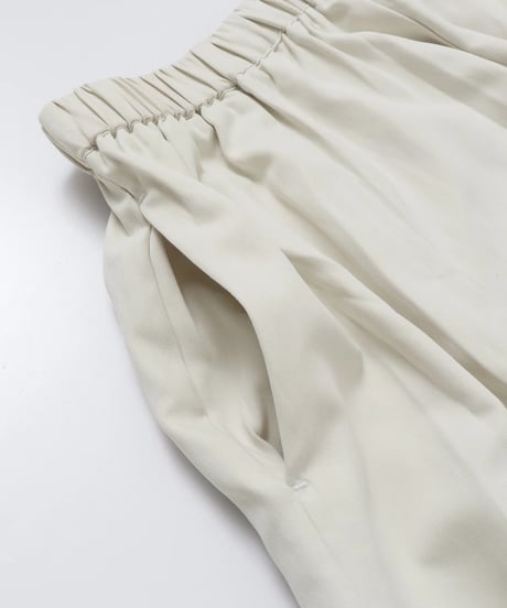 hunch ハンチ　PEACH-TONED BRUSHED FABRIC TIERED SKIRT　WQN5399