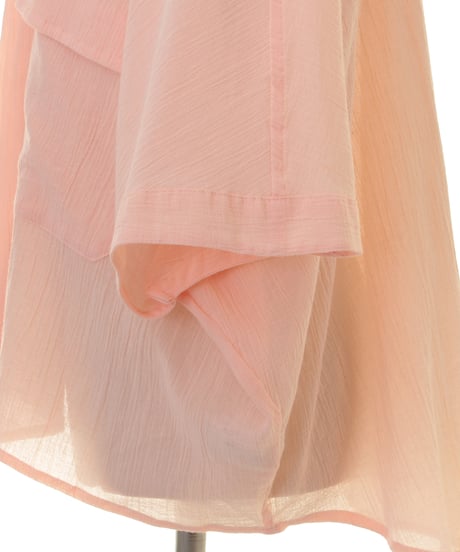 PASSIONE パシオーネ ROBE　ローブ 楊柳オープンカラーワイドシャツ 626464