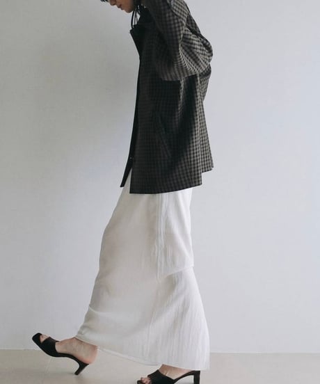 anuke アンヌーク　Check Coverall Jacket　62620102