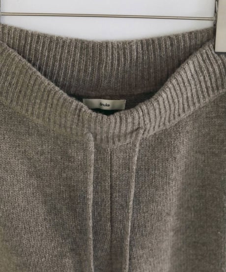 anuke アンヌーク　Knit Cocoon Pants　62620721