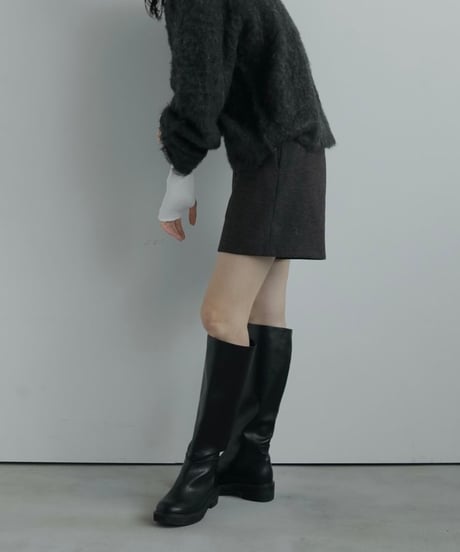 anuke アンヌーク　Ecoleather Long Boots　62521007