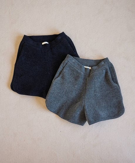 anuke アンヌーク　Velour Short Pants　62620710