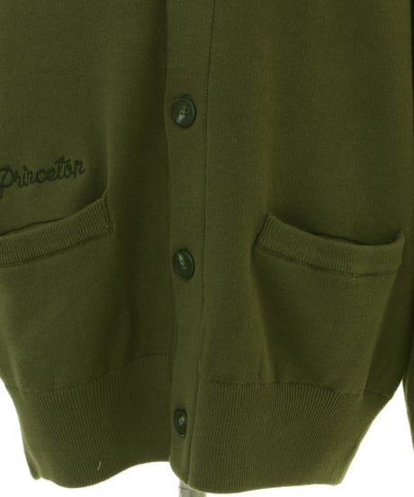 PASSIONE パシオーネ スウェットライクニットロゴカーデ　635954