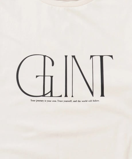 hunch ハンチ FRILLED-SLEEVE LOGO T-SHIRT WTS7159