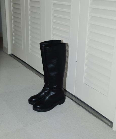 anuke アンヌーク　Ecoleather Long Boots　62521007