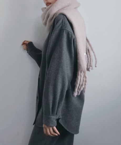 anuke アンヌーク　Wool Over Shirts　62620415