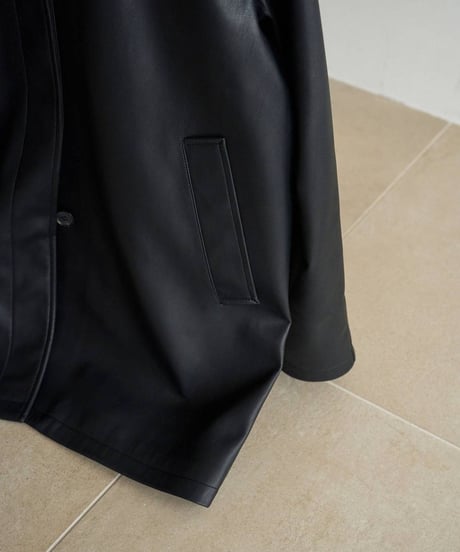 anuke アンヌーク　Ecoleather Over Jacket　62620105