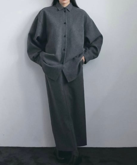 anuke アンヌーク　Wool Over Shirts　62620415