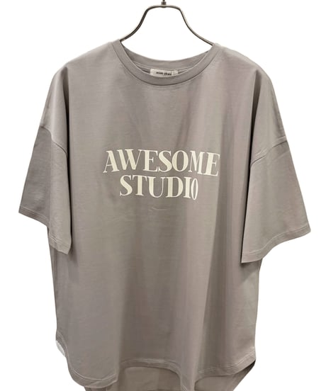 minkchair　ミンクチェアー　シルケットフロッキープリントTEE　35620
