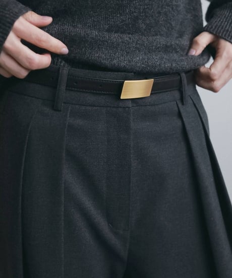 anuke アンヌーク　Reversible Thin Belt　62621031