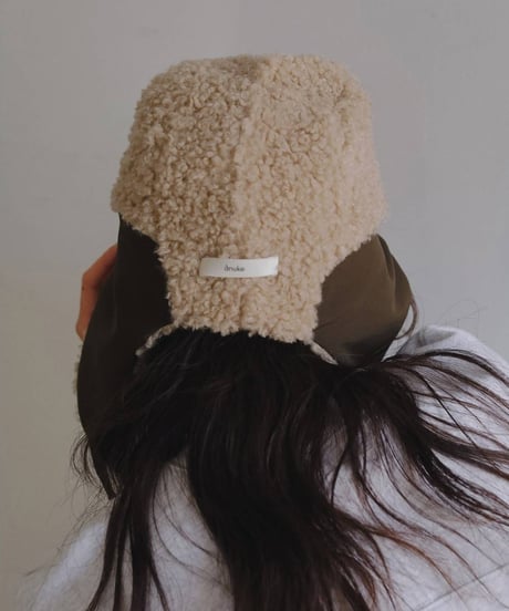 anuke アンヌーク　Boa Flight Cap 62621002
