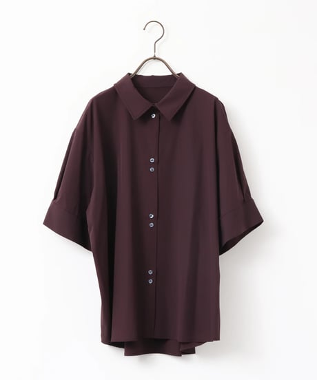hunch ハンチ  ICE TOUCHダブルボタンシャツ [ICE TOUCH] SHORT-SLEEVE BOX SHIRT WLN5304