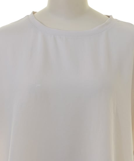 Dignite collier　ディニテコリエ ストレッチシフォンブラウス TW-80268711