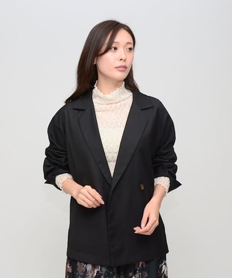 PRAIA　プライア　【ゆるカワ軽やか】 ドルマンライトジャケット - LEQ-26121