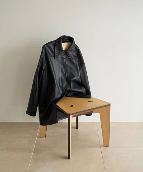 anuke アンヌーク　Ecoleather Over Jacket　62620105