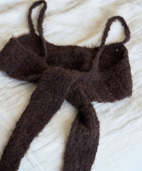 anuke アンヌーク Crochet Knit Bustier 62620510