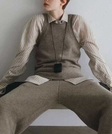 anuke アンヌーク　Knit Cocoon Pants　62620721