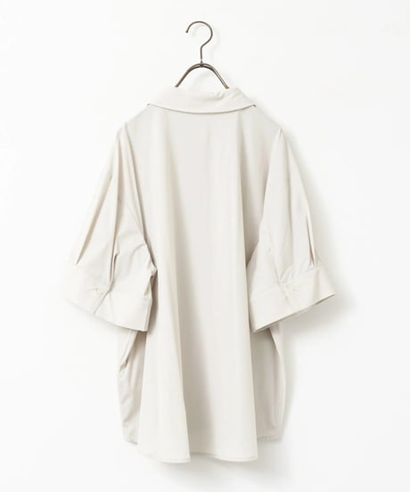 hunch ハンチ  ICE TOUCHダブルボタンシャツ [ICE TOUCH] SHORT-SLEEVE BOX SHIRT WLN5304