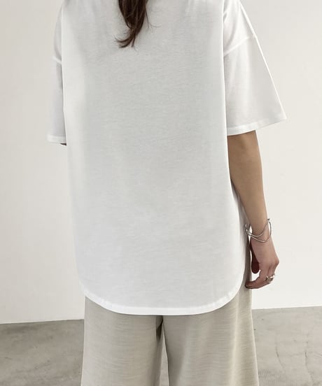 minkchair　ミンクチェアー　シルケットフロッキープリントTEE　35620