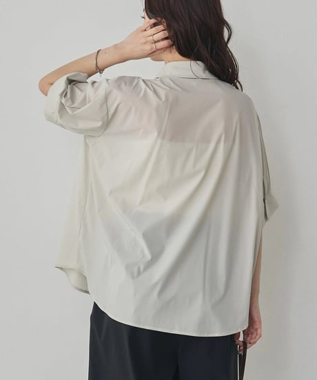hunch ハンチ  ICE TOUCHダブルボタンシャツ [ICE TOUCH] SHORT-SLEEVE BOX SHIRT WLN5304