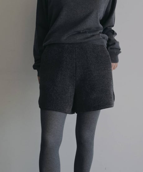 anuke アンヌーク　Velour Short Pants　62620710