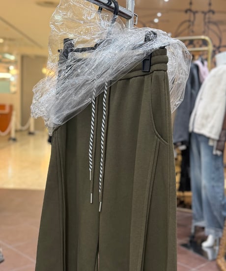 ダブルコードスウェットワイドパンツ  2026NEWARIIVAL