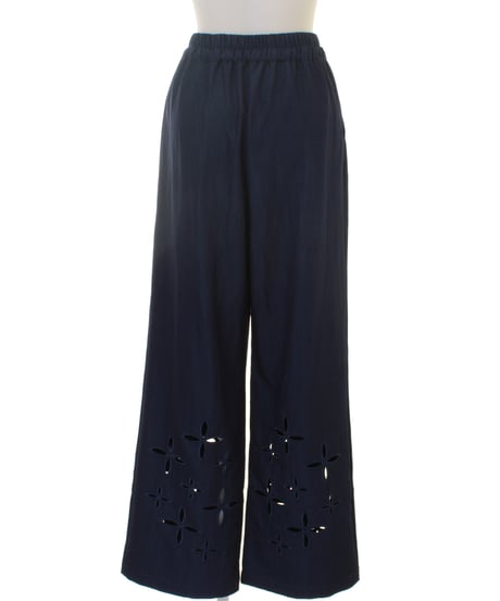 PRAIA　　プライア　アイレットデニムパンツ　LEI-2649