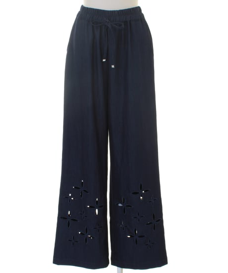 PRAIA　　プライア　アイレットデニムパンツ　LEI-2649