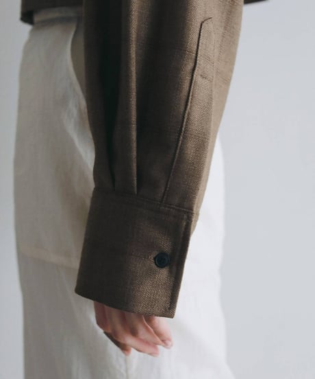anuke アンヌーク　Short Check Shirts　62620412